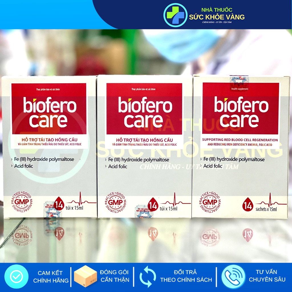 BIOFERO CARE - Hỗ Trợ Tái Tạo Hồng Cầu Và Giảm Tình Trạng Thiếu Máu Do ...