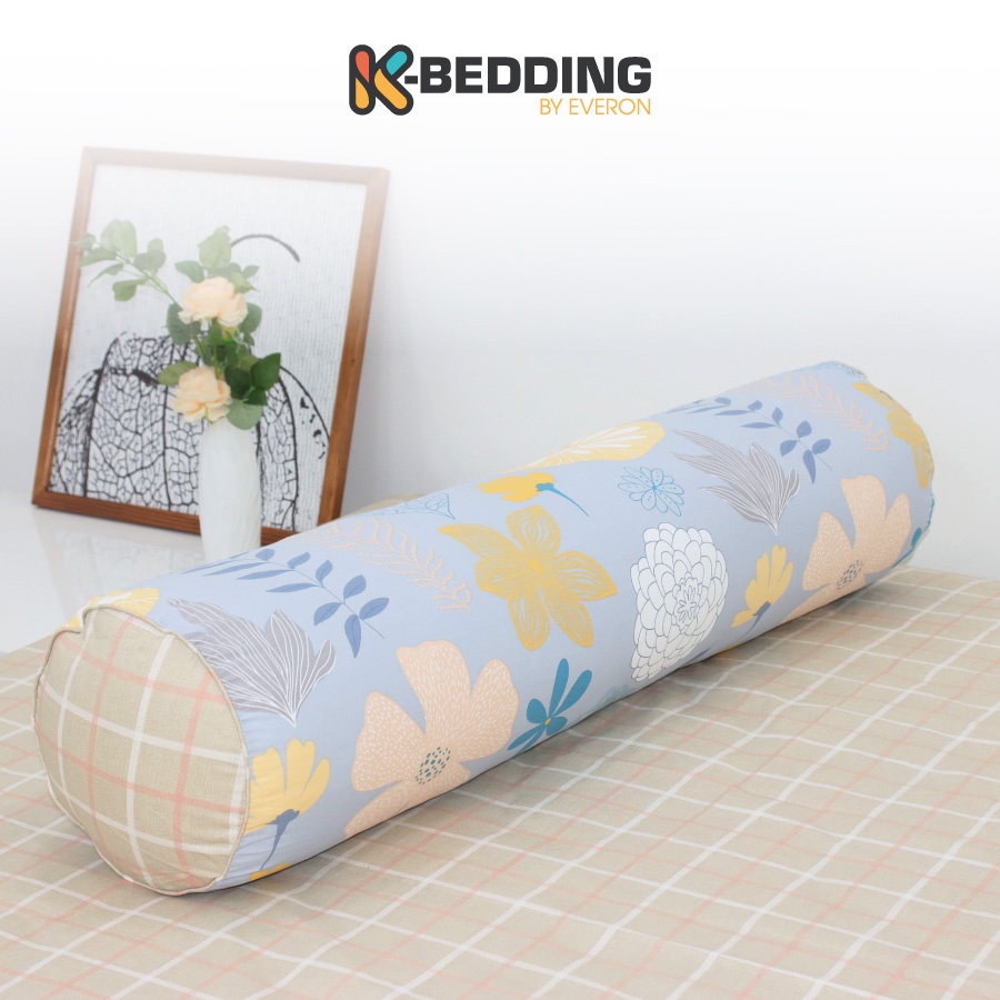 Ảnh Vỏ gối ôm cotton K-Bedding by Everon (kích thước 80x100cm - 1 cái) 2