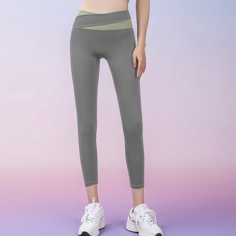 Quần Legging Dài Tập Gym,Yoga Cạp Cao Tôn Dáng,Co Giãn Thoải Mái
