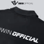 Áo polo nam nữ in brand Dwin tee cổ bẻ basic form rộng phông tay lỡ unisex oversize PL01A