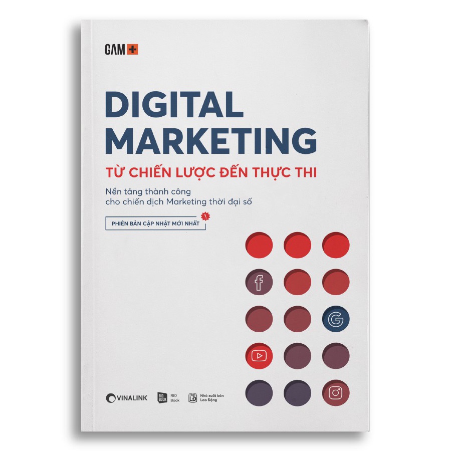 Sách - Digital Marketing Từ chiến lược đến thực thi - Phiên bản cập nhật mới nhất RIO