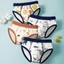 Set 4 quần lót bé trai size đại, quần sịp trẻ em nam cotton cao cấp Dinosaur 12-44kg Maruka
