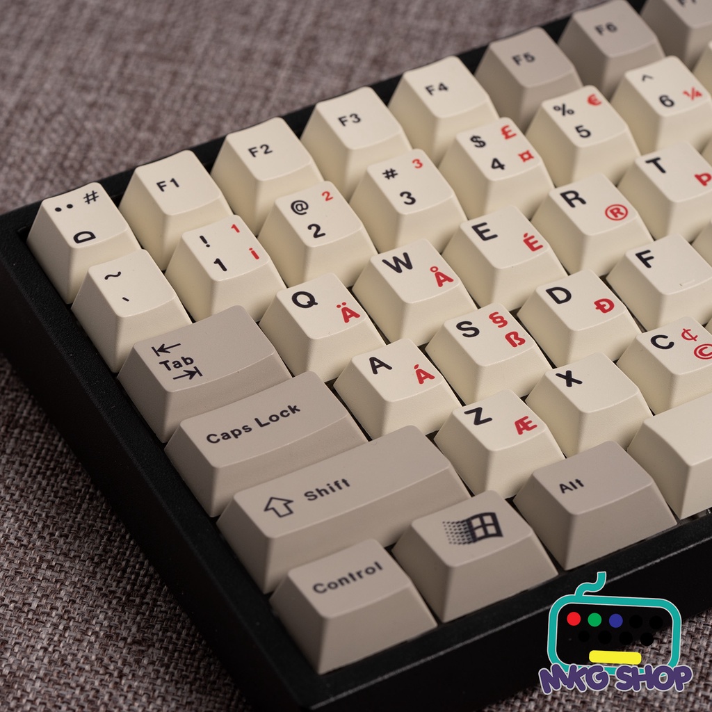 Keycap cổ điển nhựa PBT dyesub, cherry profile | Shopee Việt Nam