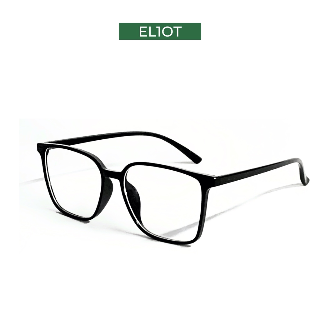 Gọng kính cận ELIOT Eyewear Basic Glasses 02 chống ánh sáng xanh kiểu dáng vuông thời trang