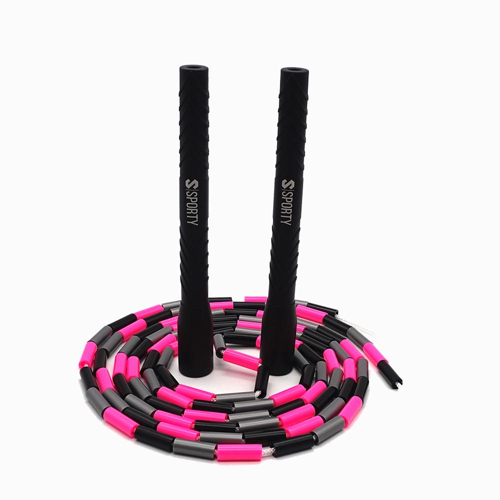 Dây nhảy chuỗi hạt beaded rope SPORTY, dây nhảy skill nghệ thuật, freestyle nhảy dây tập cardio