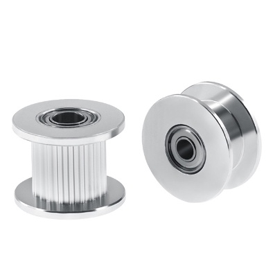 Puly ròng rọc GT2 trơn và có răng trục 3mm và 5mm cho đai 6mm và 9mm ...