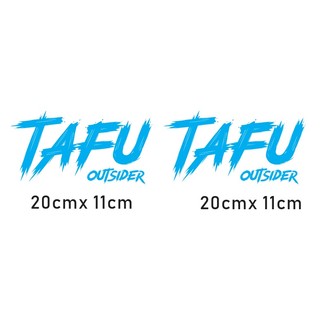 Tem TAFU rời- dán tất cả các loại xe