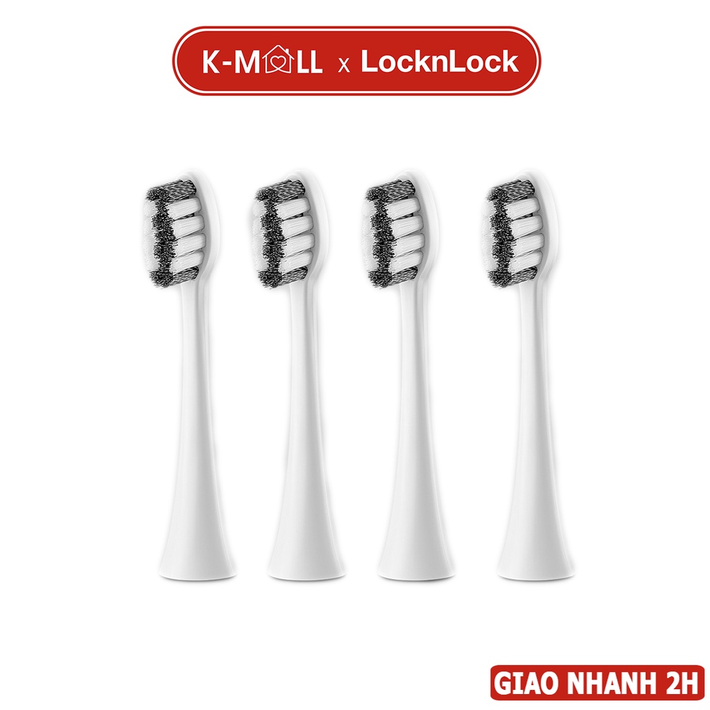 Đầu bàn chải điện thay thế LocknLock electric toothbrush heads màu trắng ENR546WHT - K-MALL