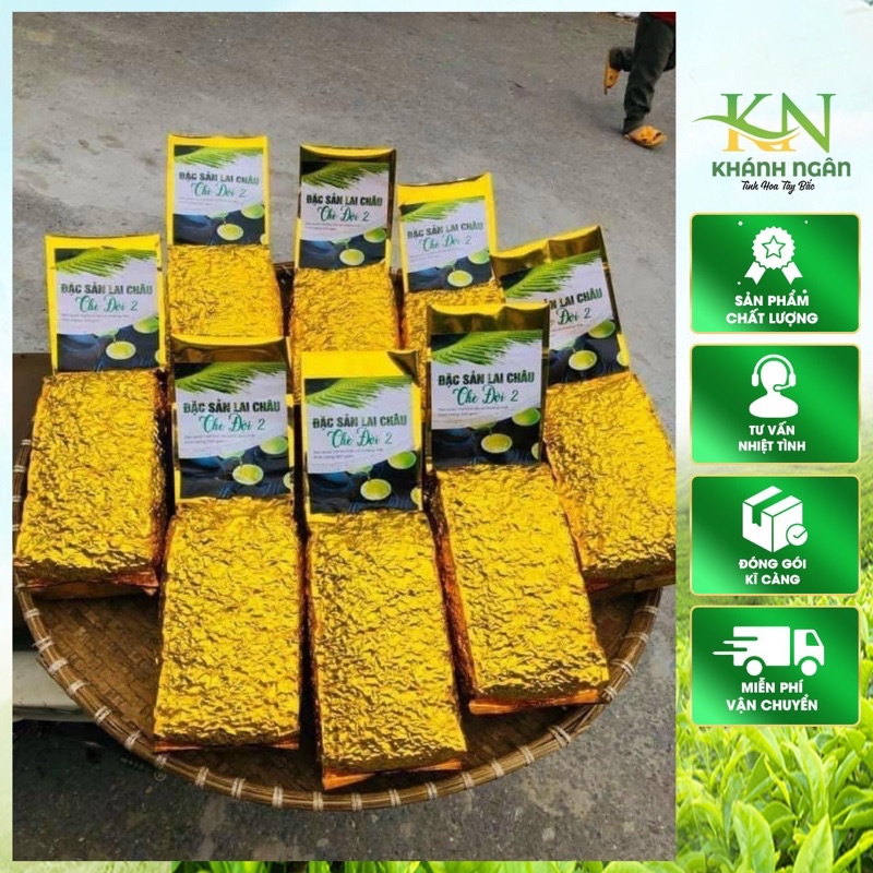 Trà Shan Tuyết Lai Châu Cổ Thụ | Búp Xanh Thơm Đậm Nước Vàng Hậu Ngọt Sao Thủ Công  500gr