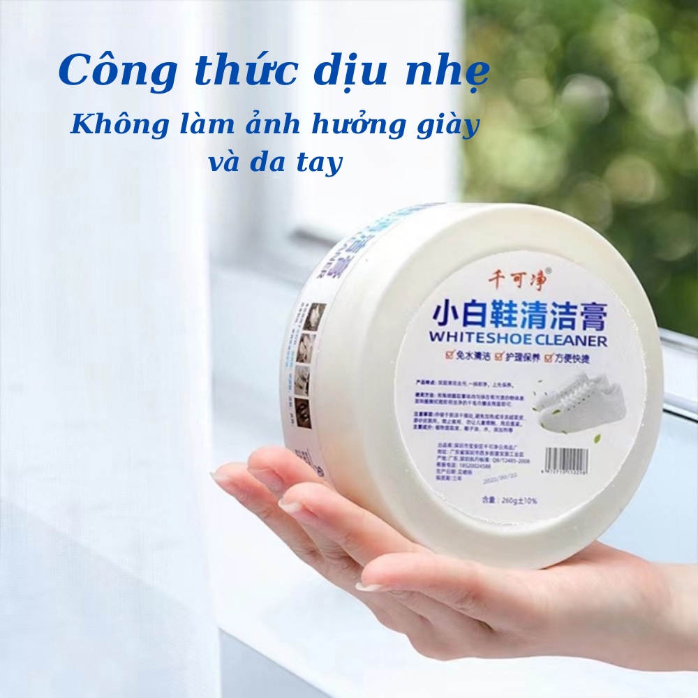 Sáp lau giày đồ da túi xách làm sạch sô pha ghế ô tô tiện dụng
