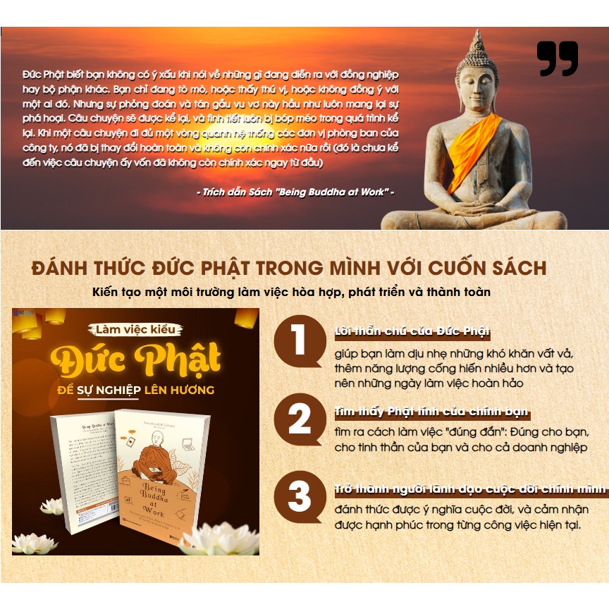 Sách - Being Buddha at Work - Ứng Dụng Giáo Lý Đức Phật Ở Chốn Công Sở Để Đạt Đến An Lạc Và Trí Tuệ