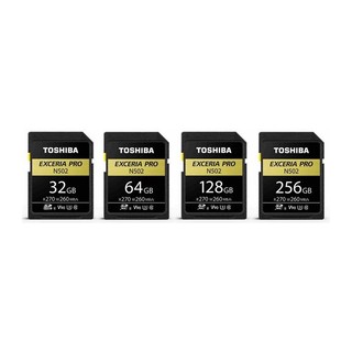 Thẻ nhớ Máy ảnh SDHC Toshiba Exceria Pro N502 32GB UHS-II U3 8K V90 - Đọc 270MB/s, Ghi 260MB/s