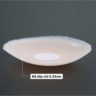 Cặp dán ngực silicon, dán nhũ hoa có độ dính cao sử dụng nhiều lần