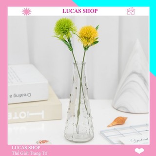Hoa giả - Hoa bồ công anh cao 26cm decor nhà cửa, trang trí quán hoa có nhiều màu sắc rất đẹp