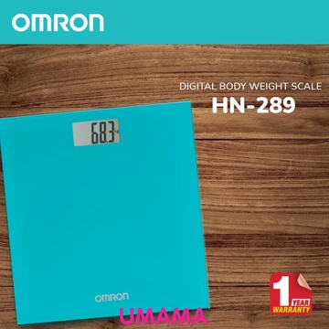 (Thương hiệu Nhật Bản) Cân Điện Tử Sức Khỏe Omron HN-289 | Mặt Kính Chịu Lực 150Kg - Bảo Hành Chính Hãng 2 năm - UMAMA