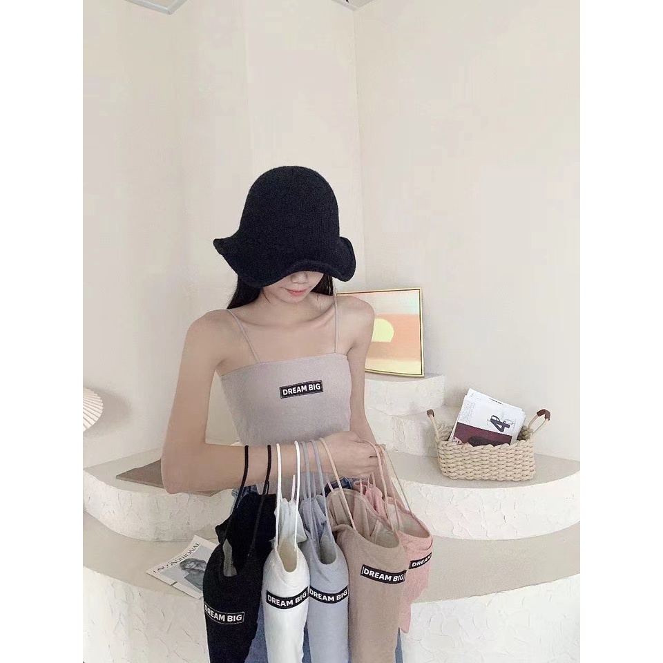 Áo Bra 2 Dây Có Mút Đệm Ngực Ôm Dáng Cho Nữ 864