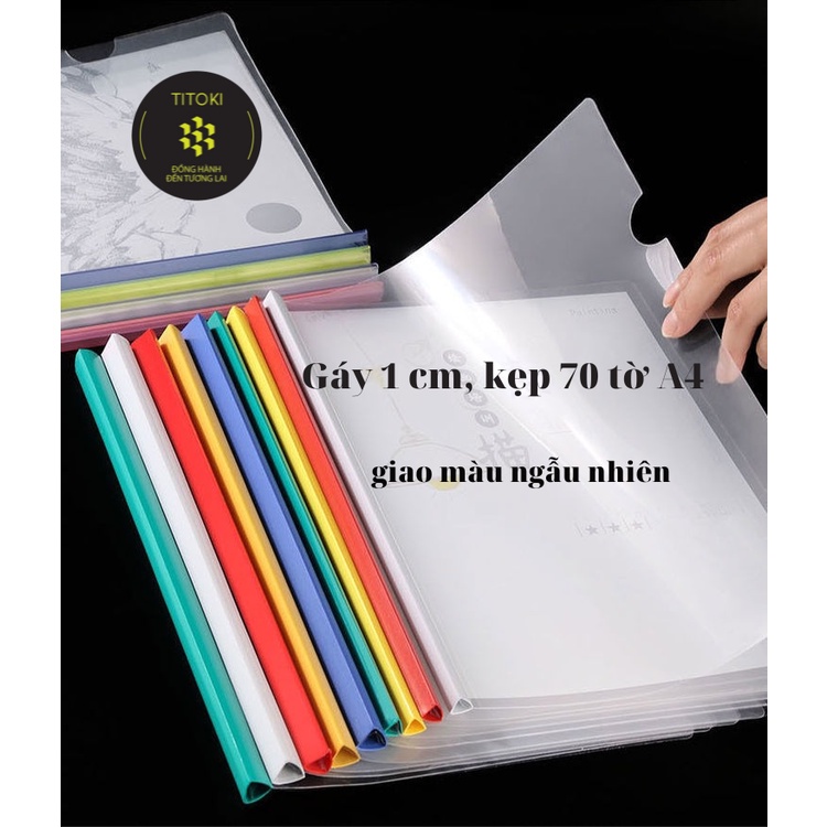 (Loại dày) Lẻ Bìa cây, Kẹp file đựng tài liệu A4, file rút gáy kẹp ...