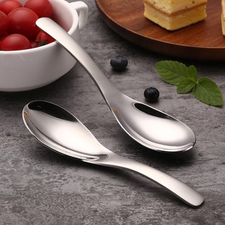 COMBO 5 THÌA (MUỖNG) INOX 304-Cán NGẮN  SIZE LỚN ĂN CƠM-SUP-CHÁO -CHÂT LƯƠNG CAO CẤP