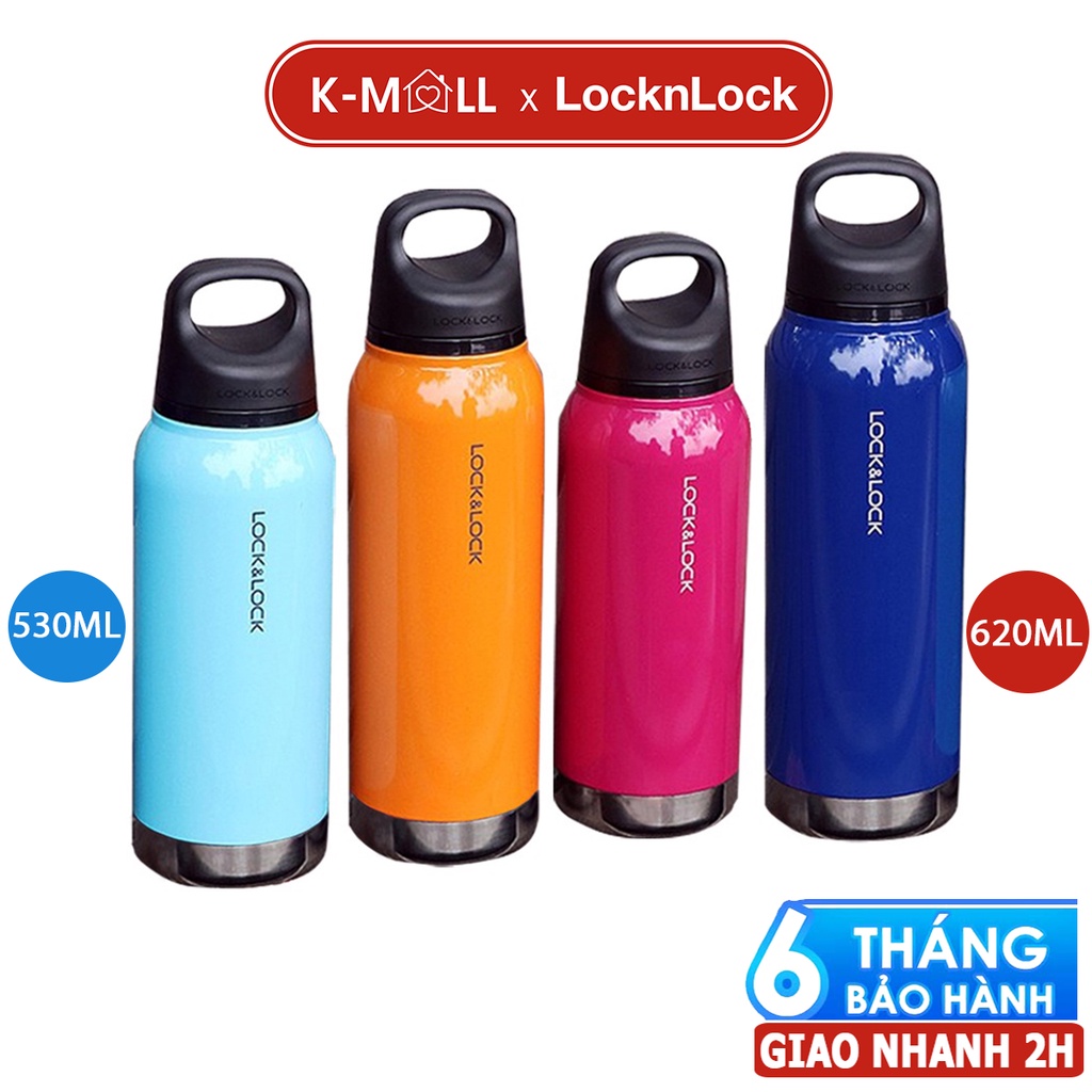 Bình giữ nhiệt LocknLock Loop Tumbler có lưới lọc trà LHC4153 (530ml) LHC4154 (620ml) - K-MALL