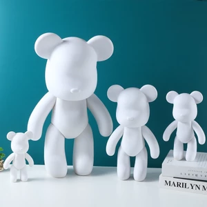 Phôi gấu bearbrick trơn hàng đẹp siêu hot