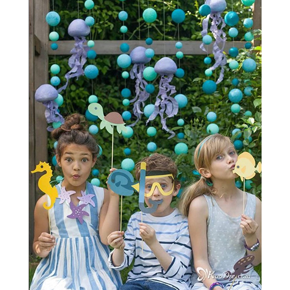 100 Trắng Mô Hình Polystyrene Foam Ball Trang Trí Giáng Sinh Trẻ Em Thủ Công