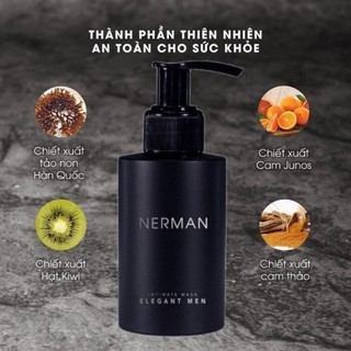 Combo Lịch Lãm Nerman Dầu Gội Đầu Hương Nước Hoa Cao Cấp và Dung Dịch Vệ Sinh Nam
