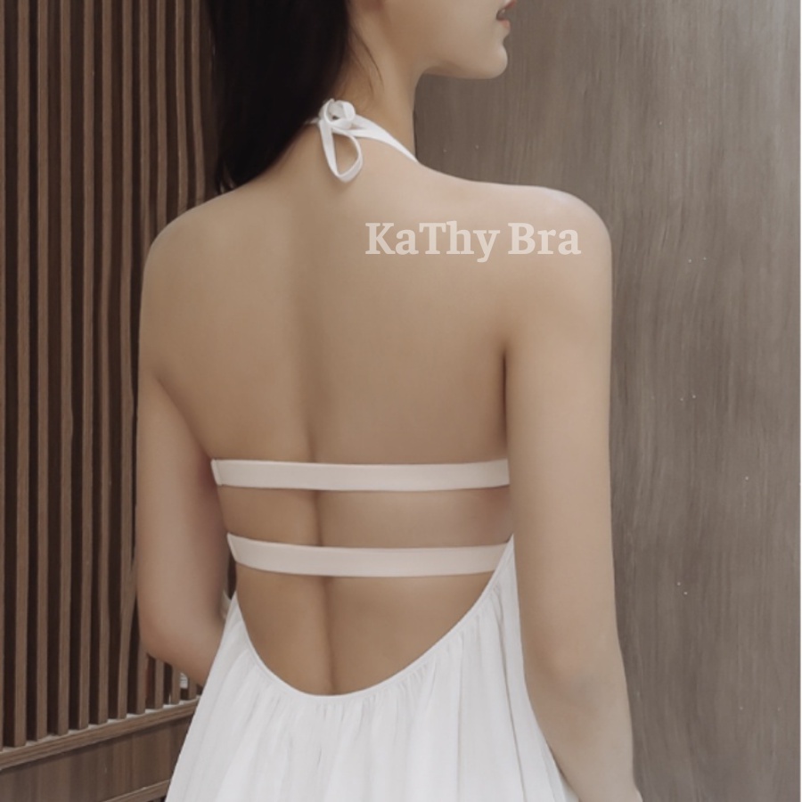 B37 [HCM loại 1] Áo Quây Cúp Ngực KATHY BRA Không Dây Chống Tụt Mặc Được Nhiều Kiểu Chất Su Đệm Dày Nâng Ngực Kèm Dây | BigBuy360 - bigbuy360.vn