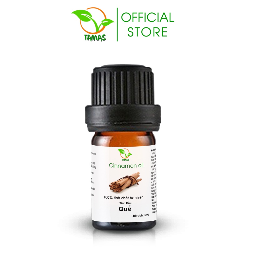 Ảnh Tinh dầu Quế Tamas tinh dầu thơm phòng, kháng khuẩn, thanh lọc không khí, làm đẹp, xua đuổi muỗi và côn trùng hiệu quả. 1