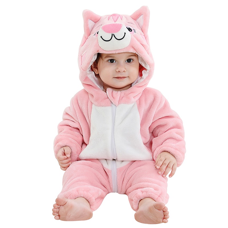 Đồ Bộ Cosplay Bodysuit Hình Thú Cho Bé Nhỏ Sơ Sinh Đáng Yêu