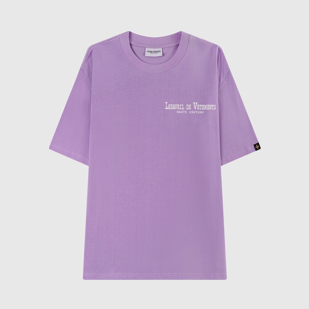 [Mã BMLTB200 giảm đến 100K đơn 499K] Áo thun Lesavril de Vetements Haute Couture Purple