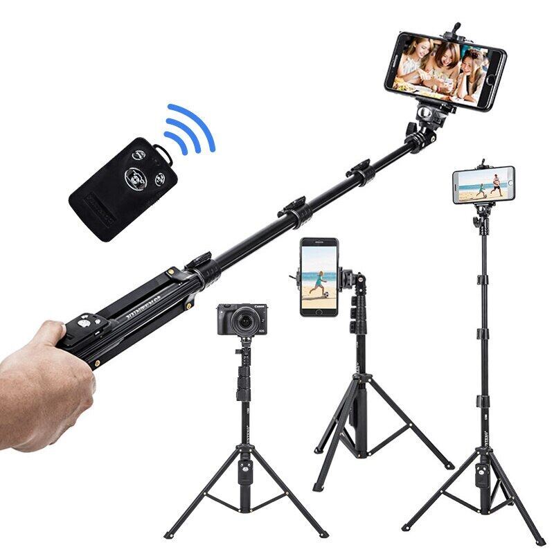 Chân đế điện thoại kết hợp selfie cầm tay Yunteng VCT 1388/1388L có remote từ xa