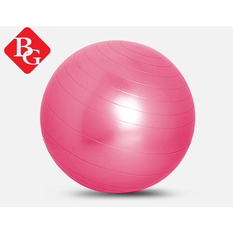 Ảnh KHÔNG KÈM BƠM  BG-Bóng tập gym/yoga 3 màu lựa chọn PINK-BLUE-VIOLET 1