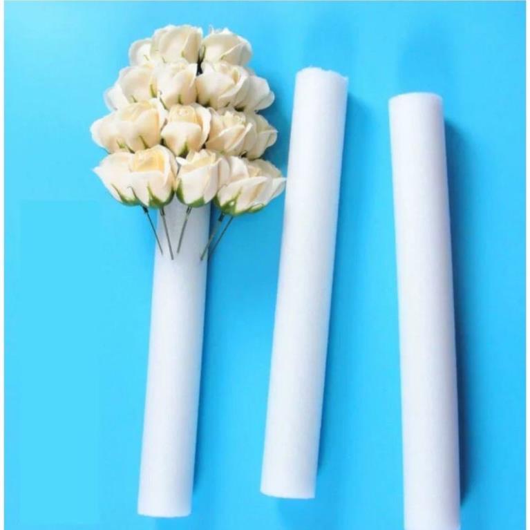 Sỉ cây xốp cắm hoa dk 4cm dài 1m…