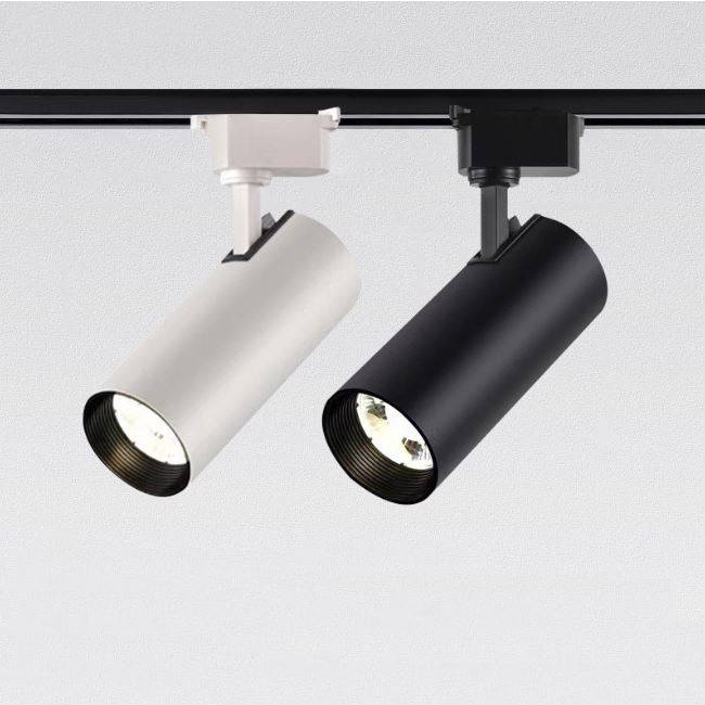 Ảnh Combo 3 đèn rọi ray MONSKY ống bơ hiện đại 20W, 30W Trang Trí Shop, Quán, Showroom - tặng kèm ray 1 mét.. 1