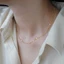 Dây chuyền trơn bằng titan cao cấp không gỉ mạ vàng 24k nhiều kiểu mẫu thời trang thanh lịch