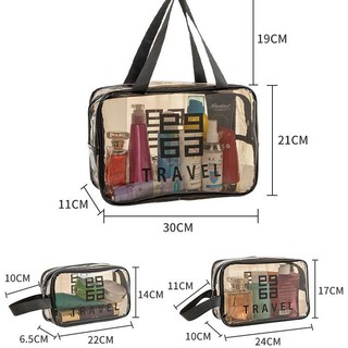 Túi Đựng Mỹ Phẩm Trong Suốt, Túi Du Lịch Chống Nước Travel 88364 mienphivanchuyen199k