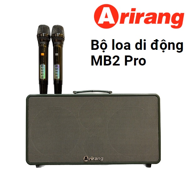 Bộ loa di động Arirang MB2 Pro - Loa xách tay karaoke Arirang MB2 Pro ...