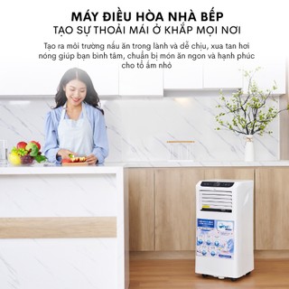 [Hỏa tốc] Máy lạnh di động nhập khẩu FUJIE Công suất 10000 - 14000BTU  - Bảo hành điện tử