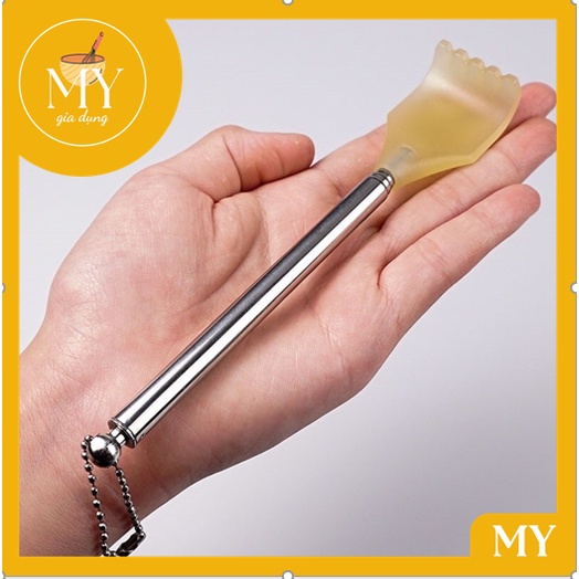Cây gãy lưng inox kéo rút gọn dài gãi lưng tiện dụng
