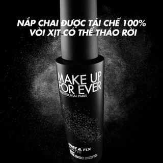 Xịt Khóa Cố Định Lớp Trang Điểm Kiềm Dầu MIST & FIX MATTE 100ml - MAKE UP FOR EVER
