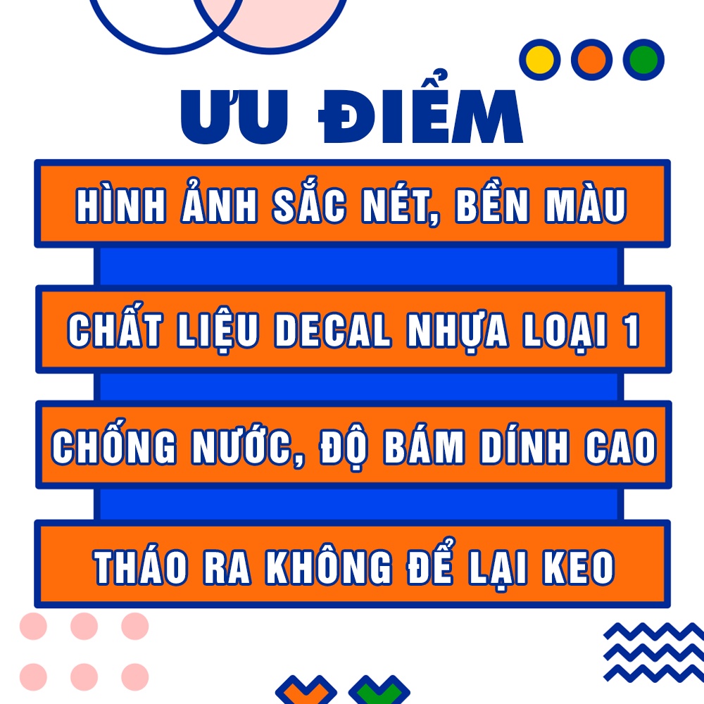 Decal Trang Trí Trái Cây Chống Nước - Đồ Dán Decor Tiệm Sinh Tố & Trà Sữa, Miễn Phí Vận Chuyển! 🌈