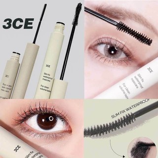Mascara Chống Nước 3CE Super Slim Waterproof Siêu Mỏng Cực Cong Tơi Mi - Bebeau