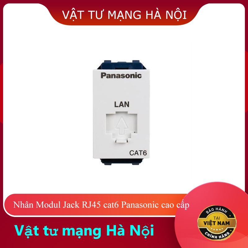 Nhân Modul Jack RJ45 cat6 , ổ cắm mạng cat6 Panasonic cao cấp | Shopee ...
