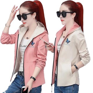 ÁO KHOÁC DÙ NỮ MẶC ĐƯỢC 2 MẶT HỌA TIẾT XINH XẮN - THỜI TRANG KME FASHION