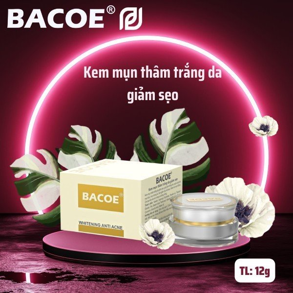 Kem mụn BACOE Kem MỤN THÂM TRẮNG DA GIẢM SẸO BACOE KEM BACOE 12g 20g 25g