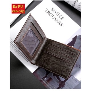 Quà tặng cho Nam giới full túi hộp quà theo kèm - Ví da nam thời trang cao cấp ( 50 chiếc cuối )