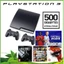 Máy game ps3 500gb có pes 2025 tiếng Việt,2 tay cầm không dây - 30 game, pes 2024, Fifa 24 bảo hành 2 tháng - Playstatio