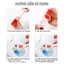 Gel Thơm Toilet Khử Trùng , Khử MùI Bồn Cầu, Bắn Ra Hình Bông Hoa Với 6 Loại Hương Thơm Dễ Chịu