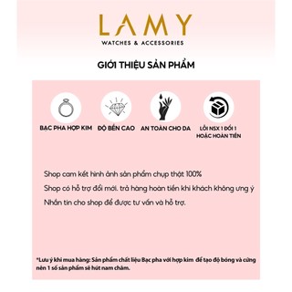 Dây chuyền nữ LAMY Bow Necklace Gold 6019