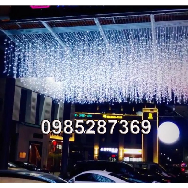 Đèn trang trí/ Đèn nháy mành thả rủ 6m 8m 12m 16m bóng Led đẹp bền ...